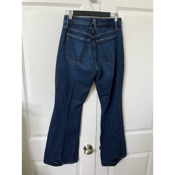 Maurice’s Goldie Blues Jeans Womens 8 90s Flare High Rise Curvy Fit Western - Picture 6 of 11